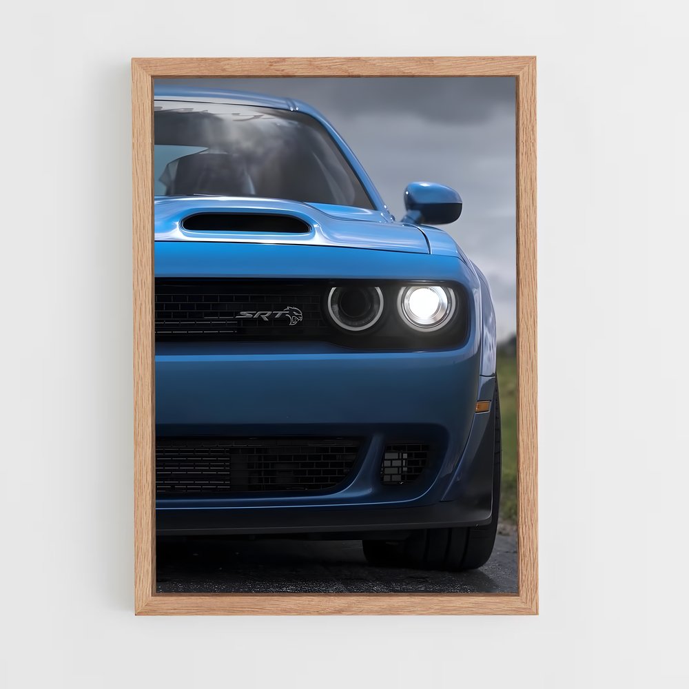 Poster Hellcat Power – affiche Dodge (vue 4)